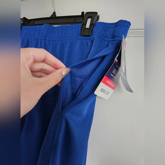 🆕️MENS- Champion Blue Athletic Shorts - Picture 3 of 9